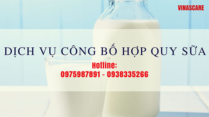 Công bố hợp quy sữa và các sản phẩm từ sữa doanh nghiệp nên biết (Ảnh Vinascare)